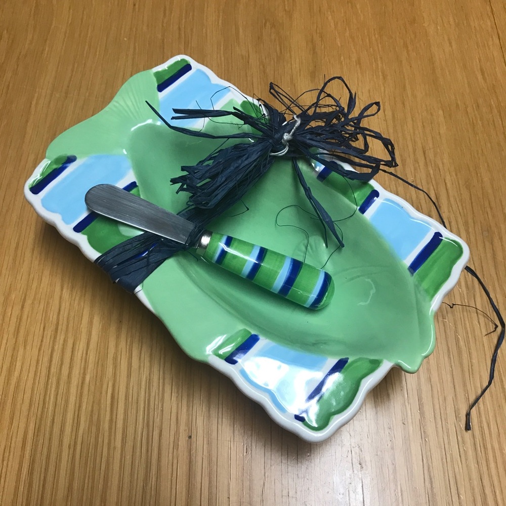 Mud Pie Dip and Spreader Set NWT